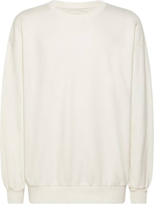 Philippe Model Oversized Bastien Broderie Crewneck Sweatshirt Beige Heren