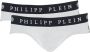 Philipp Plein Elastische Boxershorts Wit (2-Pack) White Heren - Thumbnail 3
