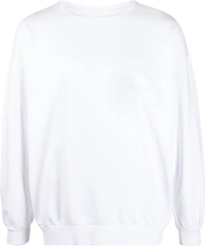 Philippe Model Graffiti Print Crewneck Sweatshirt White Heren