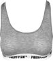 Philipp Plein Grijze Elastische Logo Top voor Vrouwen Gray Dames - Thumbnail 3