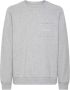 Philippe Model Grijze Melange Sweatshirt Eigentijdse Stijl Gray Heren - Thumbnail 3