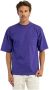 Philippe Model Minimalistische Franse stijl T-shirt Purple Heren - Thumbnail 3