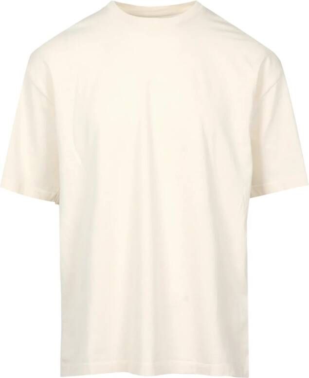 Philippe Model Maurice T-Shirt Minimalistische Stijl Franse Erfgoed White Heren