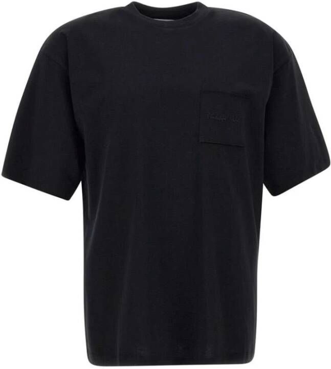 Philippe Model Maurice Essence Zwart Katoenen T-shirt Black Heren