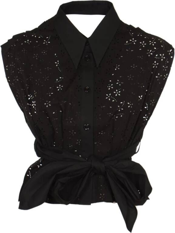 Philosophy di Lorenzo Serafini Blouses Zwart Dames