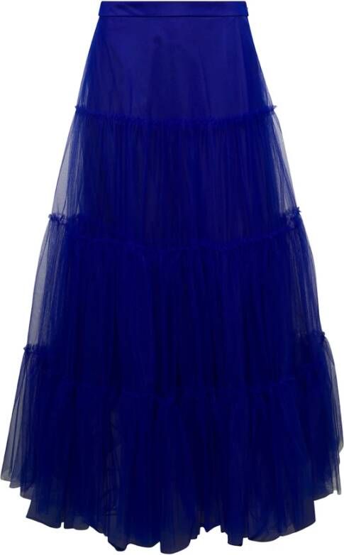 Philosophy di Lorenzo Serafini Maxi Skirts Blauw Dames