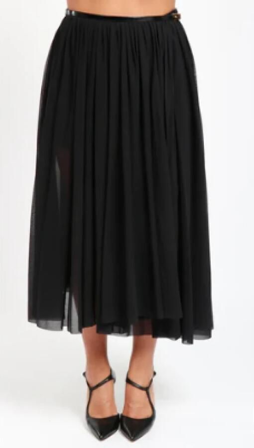 Philosophy di Lorenzo Serafini Stretch tule rok Black Dames - Foto 2