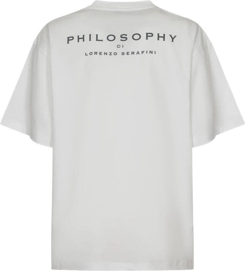 Philosophy di Lorenzo Serafini Witte T-shirts en Polos White Dames