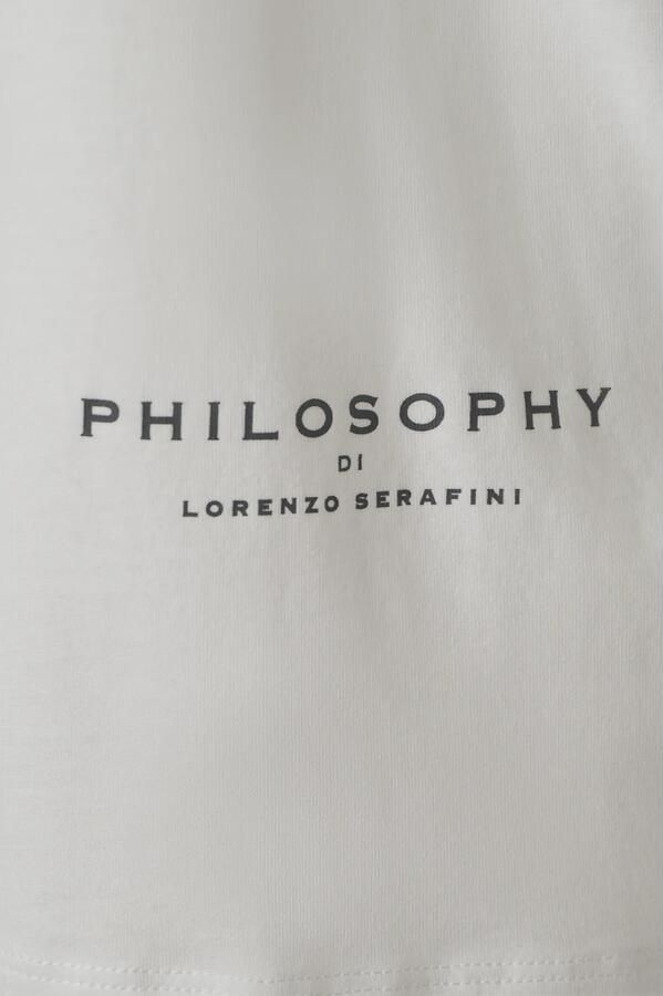 Philosophy di Lorenzo Serafini Witte T-shirts en Polos White Dames - Foto 2