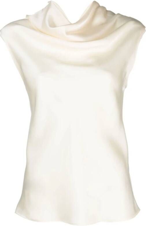 Philosophy di Lorenzo Serafini Dames Blouse Wit Polyester White Dames