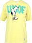 Philosophy di Lorenzo Serafini Snoopy Print Oversized T-shirt Yellow Dames - Thumbnail 1
