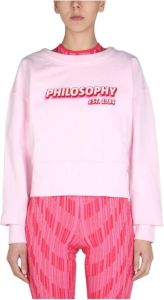 Philosophy di Lorenzo Serafini Sweatshirts Roze Dames