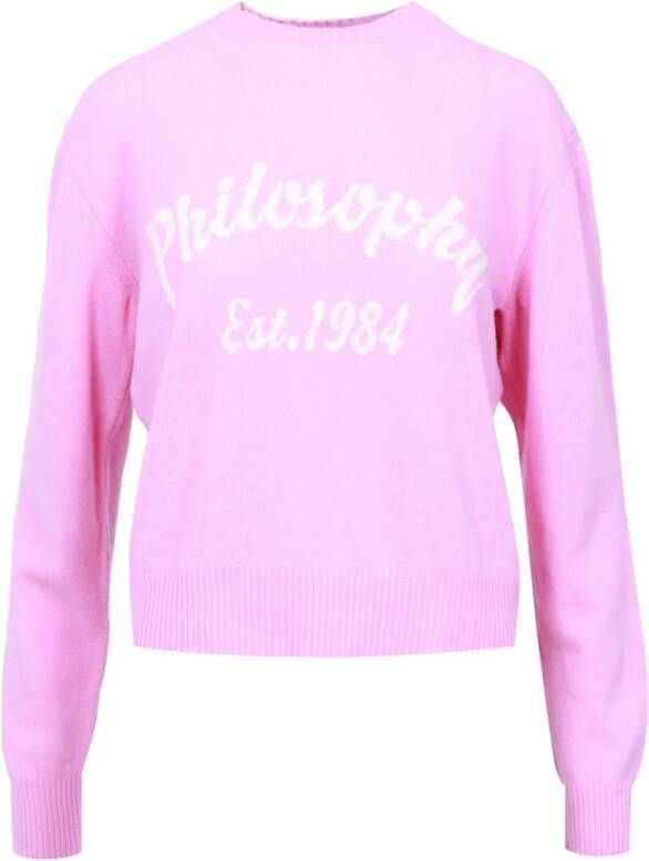 Philosophy di Lorenzo Serafini Lorenzo Serafini Sweaters Pink Dames