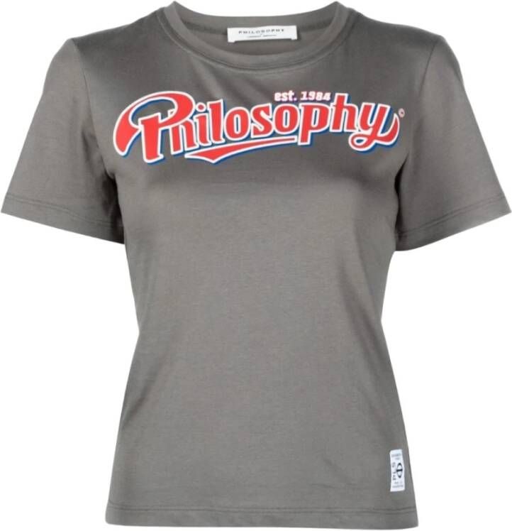 Philosophy di Lorenzo Serafini T-Shirts Grijs Dames