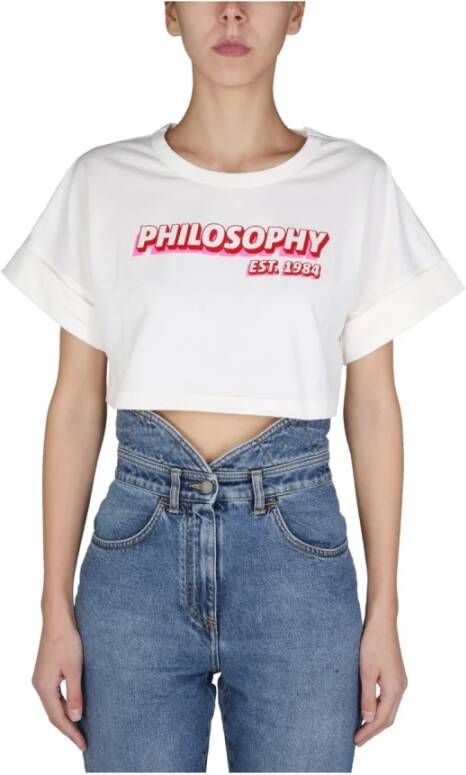 Philosophy di Lorenzo Serafini T-shirts White Dames