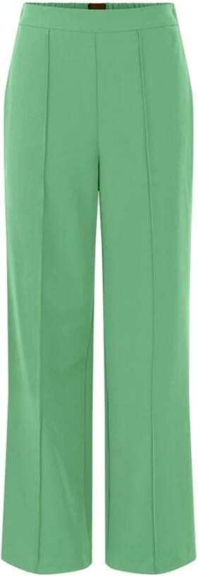 Pieces 17113859 Cropped Trousers Green Dames