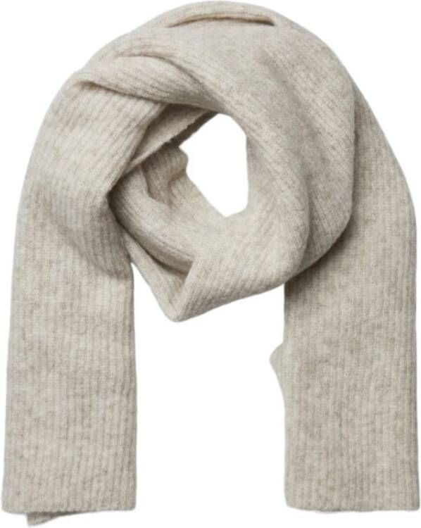 Pieces Cashmere Sjaal Beige Dames