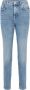 PIECES cropped high waist mom jeans PCLEAH light blue denim - Thumbnail 2