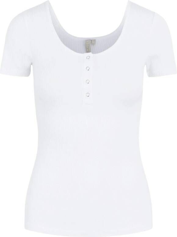 Pieces T-shirt Wit Dames