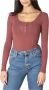 Pieces Slim fit T-shirt van katoenmix met kort drukknooppaneel model 'KITTE' - Thumbnail 3