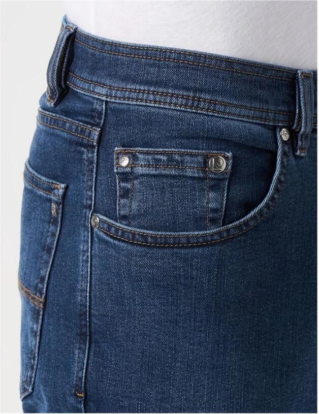 Pierre Cardin Heren Jeans 5-pocket Dijon Blauw Blue Heren - Foto 3