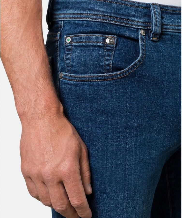 Pierre Cardin Heren Jeans 5-pocket Dijon Blauw Blue Heren