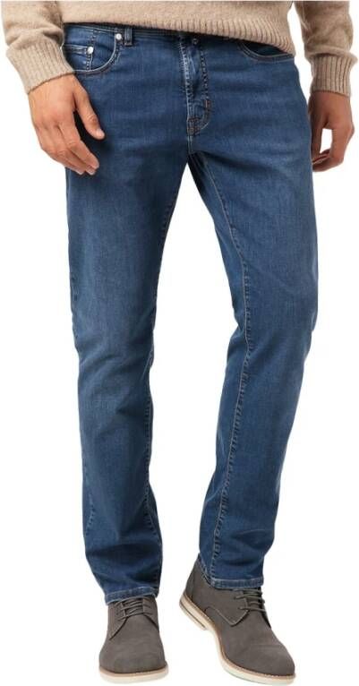 Pierre Cardin Slim-fit jeans Blauw Heren