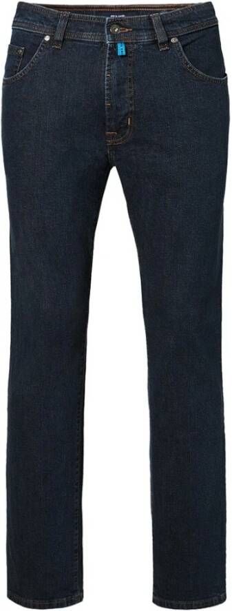 Pierre Cardin Straight Jeans Blauw Heren