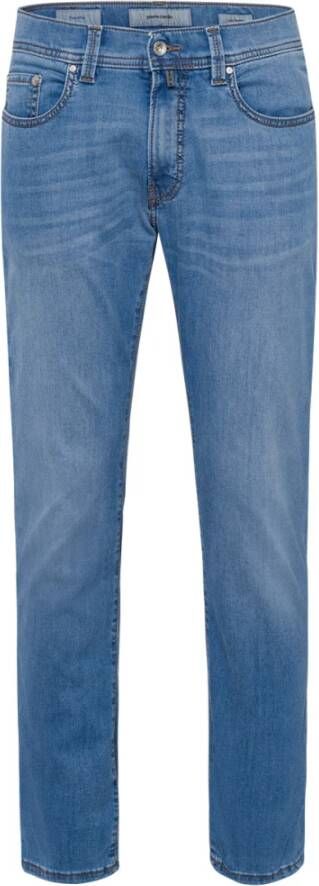 Pierre Cardin Straight Jeans Blauw Heren
