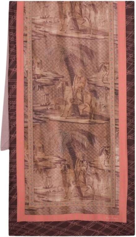 Pierre-Louis Mascia Multi Aloewon Sjaal 65X200 cm Meerkleurig Dames