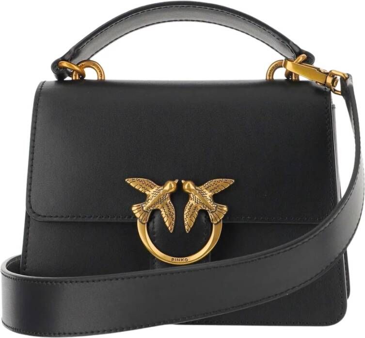 Pinko Crossbody bags Love One Top Handle Mini Light in zwart - Foto 7