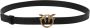 Pinko Love Logo-Buckle Belt Zwart Dames - Thumbnail 1