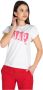 Pinko Annuvulair t-shirt White Dames - Thumbnail 1