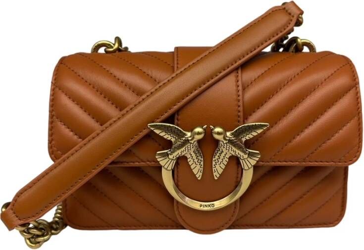 Pinko Schoudertas in diverse kleuren Brown Dames