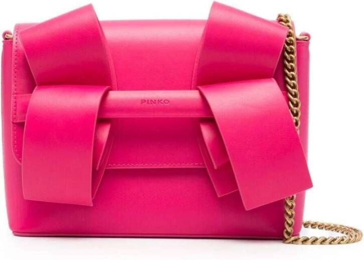 Pinko Cross Body Bags Roze Dames
