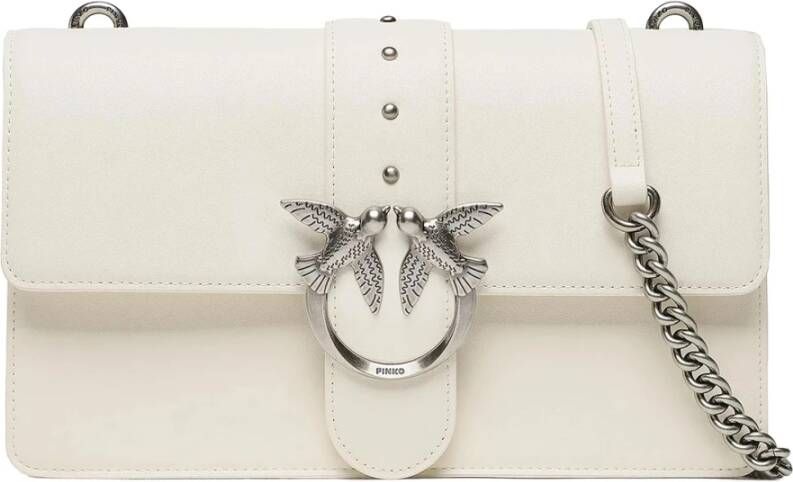 Pinko Schoudertas Samenstelling 100% Code 100053-A0F1-Z14Q White Dames - Foto 6