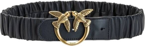 Pinko Love Ruffle H2 Belt Zwart Dames