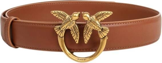 Pinko Stijlvolle Riem Brown Dames