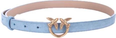 Pinko Belts Light Blue Blauw Dames