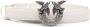 Pinko Witte Leren Riem met Love Birds Diamond Cut Gesp White Dames - Thumbnail 3