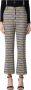 Pinko Bijgesneden broek Blauw Dames - Thumbnail 1