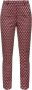 Pinko Bijgesneden broek Rood Dames - Thumbnail 1