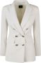 Pinko Blazerjas Beige Dames - Thumbnail 1