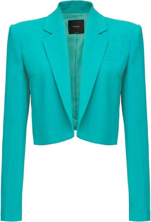 Pinko Blazerjas Blauw Dames