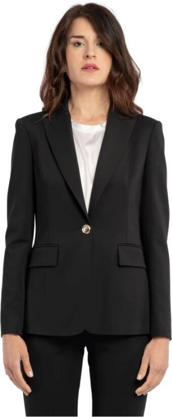 Pinko Blazerjas Zwart Dames