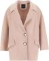Pinko Beige Jassen voor Dames Beige Dames - Thumbnail 1
