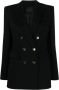 Pinko Dubbelbreasted blazer in prachtige zwarte stof Black Dames - Thumbnail 1