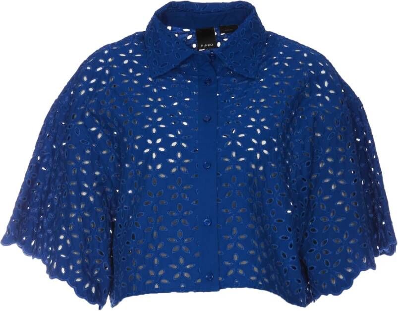 Pinko Blouses Blauw Dames