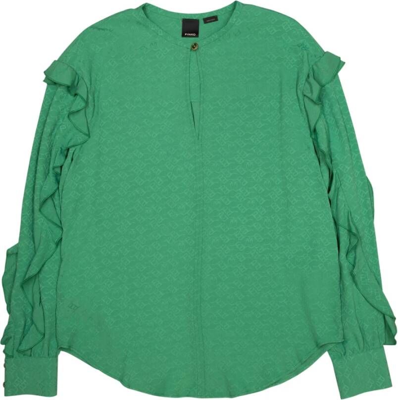 Pinko Blouses Groen Dames