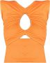 Pinko Blouses Oranje Dames - Thumbnail 1